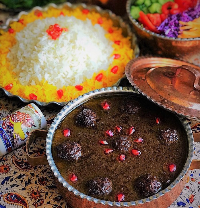 Khoresht-e Fesenjan -Fesenjan Stew