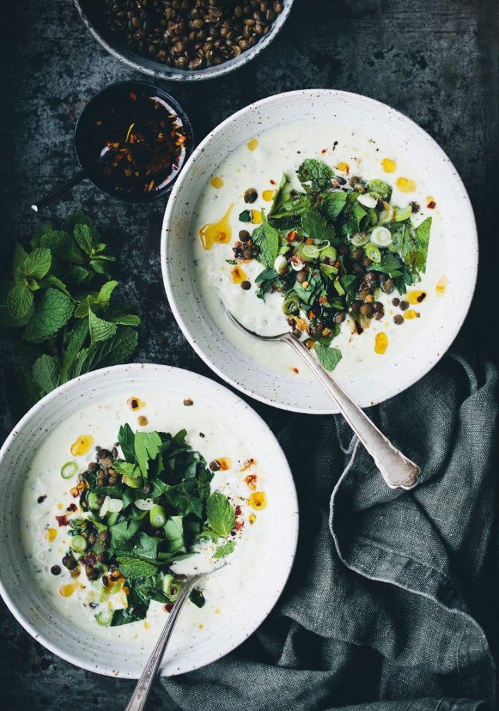 Ash-e Mast - Yogurt Soup