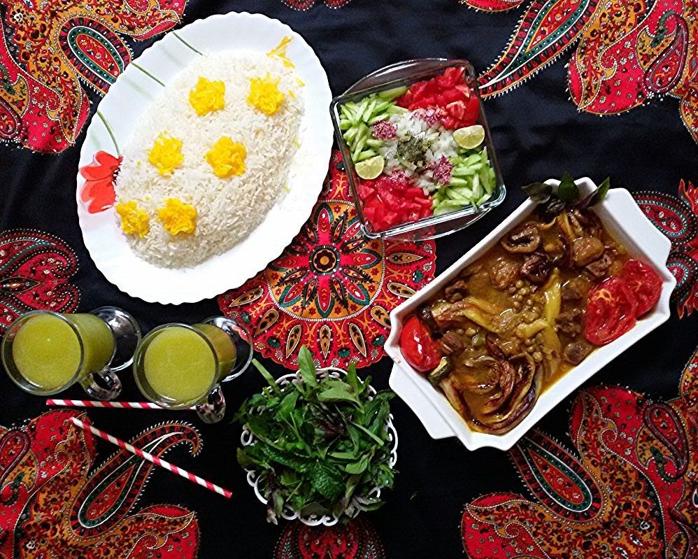 Khoresh Bademjan - Persian Eggplant Stew