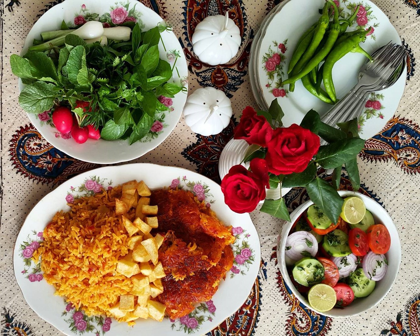 Estamboli polo - Persian tomato rice