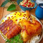 Zereshk Polo ba Morgh (Barberry Rice with Chicken)
