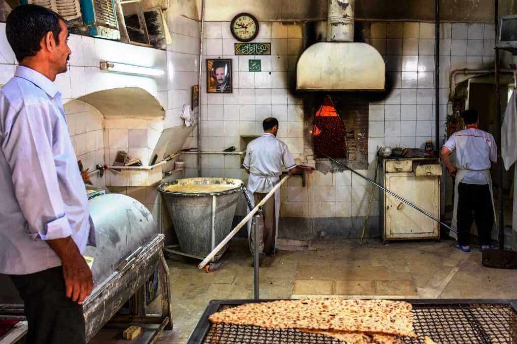 Bakeries in Iran