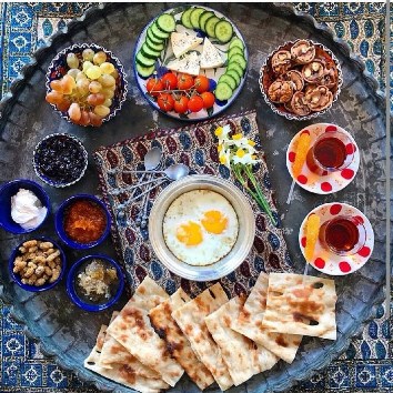 Iranian-Breakfast Iranian-Breakfast