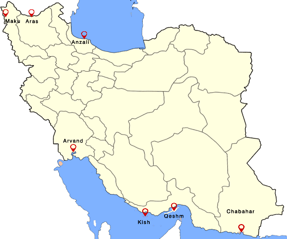 Free Trade Zones of Iran Visa