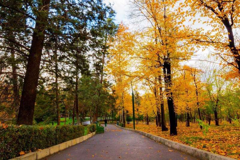 Melat Park in Tehran