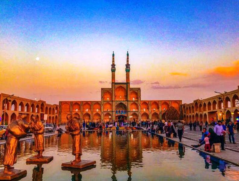 Amirchakhmagh Square in Yazd
