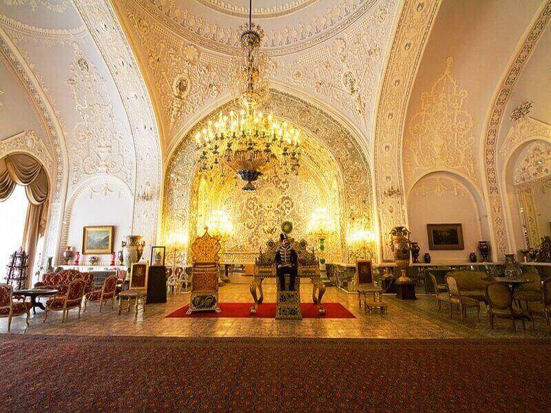 Salam Hall in Golestan Palace Complex