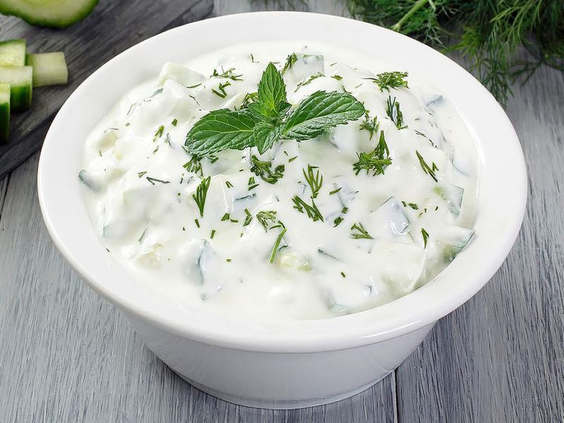 Mast-o- Khiar (Yogurt and Cucumber Dip)