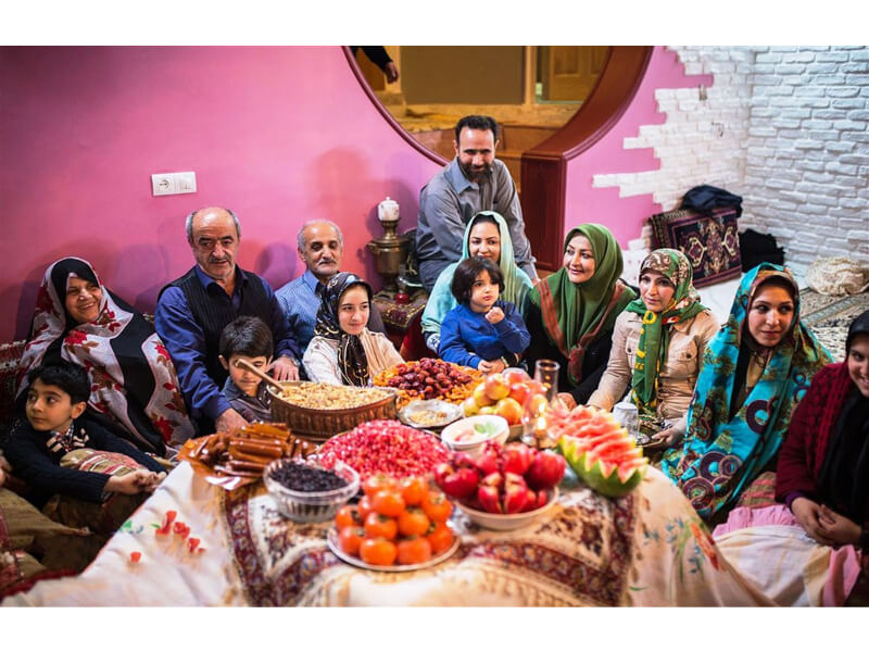 Yalda Night Party in Iran