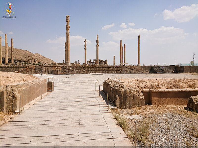 Apadana Palace in Persepolis