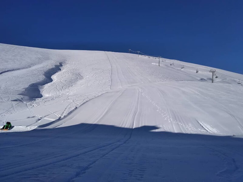 Darbandsar Ski Resort in the North of Tehran