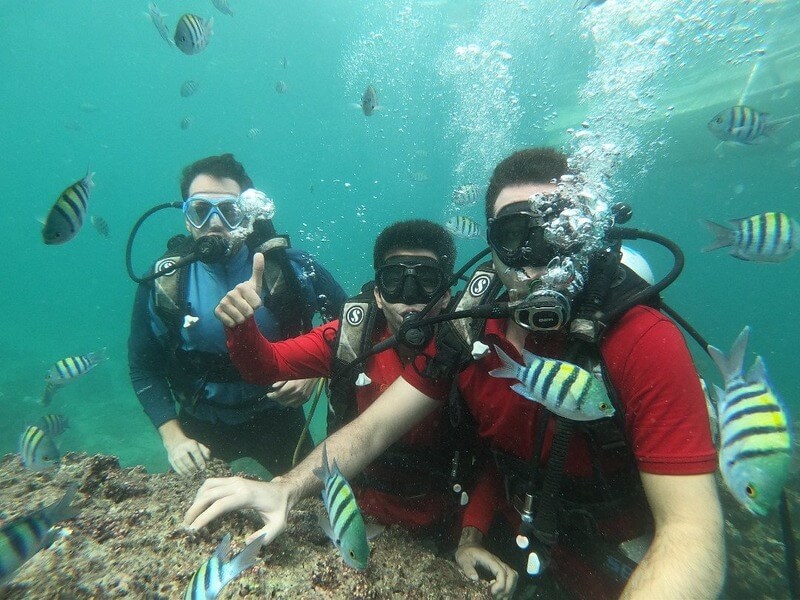 Diving for Kids in Kish Island