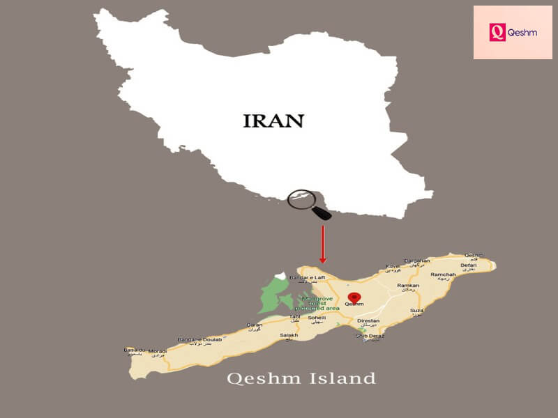 Qeshm Map